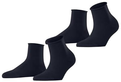 ESPRIT Damen Basic Pure 2-Pack Socken Baumwolle atmungsaktiv
