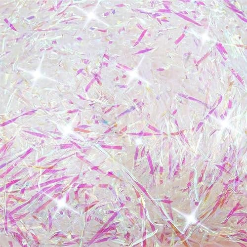200 Grams Shredded Tissue Paper for Gift Boxes - Raffia Filler Paper Shreds for Packaging - Christmas, Weddings, Party Gift Ribbon