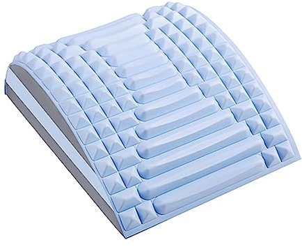 Align Nacken Und Rückenstrecker Kissen Gerät, Nacken Und RüCkenstrecker, OrthopäDisches LendenstüTzkissen, Rückentrainer, Chiropraktisches Kissen Zur Linderung Von Nacken- Und RüCkenschmerzen (blau)