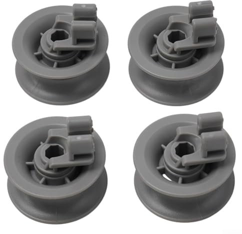 Set Of 4 Upper Basket Wheels Universal Dishwasher Replacement Parts Accessories