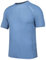 SURFEASY Men's Short Sleeve Rash Vest Swim Shirt, UPF 50+ Sun Protection Quick Dry Rashguard (Grey Blue,L)