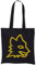 AS Roma Shopper Lupa aus Baumwolle 180 g - Schwarz