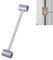 Funnytek Hinges Gap Adjusting Wrench, 0.34-0.69in Door Hinge Adjuster Wrench Heavy Duty Hinge Adjustment Cranking Tool for Fire Clean Room Security Door