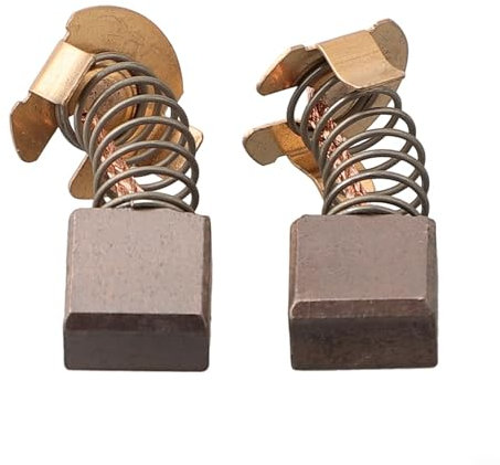 Lot de 2 balais de charbon pour perceuse Ma Kita DHR202 BHR202 18 V LXT CB441 avec fils et ressorts de brosse
