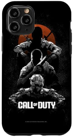 Hülle für iPhone 11 Pro Call of Duty Stacked Poses Gradient FPS Video Game