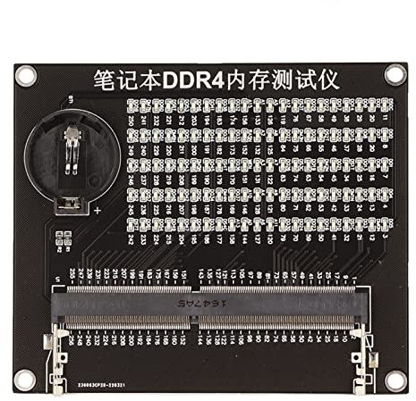 DDR4 Memory Test Card, Laptop DDR4 Memory Tester with 105 LED Indicators, Portable Fault Diagnosis Tool for DDR4 RAM Sticks