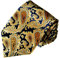 Lorenzo Cana - Marken Krawatte aus 100% Seide - Original Markenkrawatte - Gelb Gold Blau Paisley - 12025