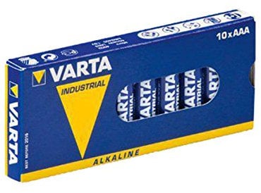 20 x Industrial Alkaline Battery Micro AAA R3 MN2400, Pack of 20, Alkali technology