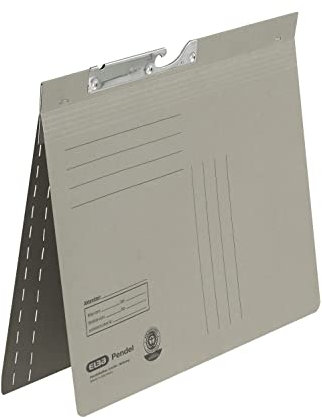 ELBA Pendelhefter, 50er Karton, Manila-Karton, grau