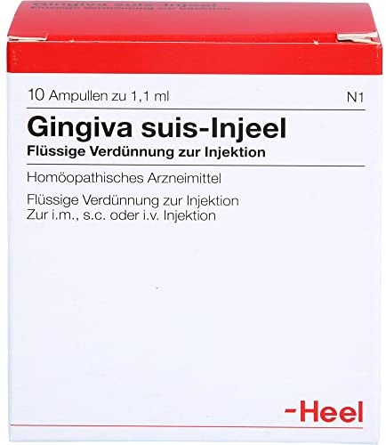 GINGIVA SUIS Injeel Ampullen 10 St