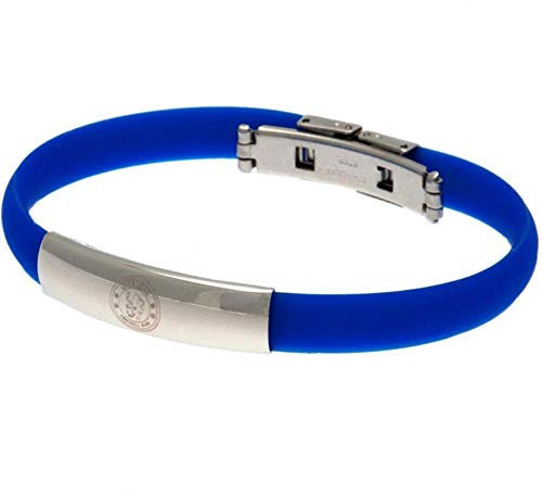 Chelsea F.C. Farbiges Silikonarmband.