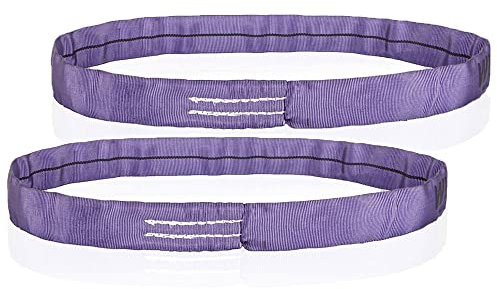 RACEFOXX Abspanngurt, Zurrgurt, Schlaufengurt, Schlaufe, Gurt, Transportgurt, Transportsicherung, 50 cm, Paar