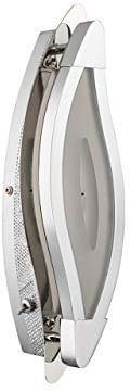 WOFI Wandleuchte, 1-flammig Trois 1 x LED / 6, 5 W, 11, 5 x 5, 5 x 31, 5 cm, 3000 k, 450 lm, Energieeffizenzklasse A inklusive Schalter, chrom 4809.01.01.0000