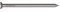 Nägel Drahtstifte, Senkkopf, 3,1 x 70 mm, Stahl blank, DIN 1151, 100 Stück