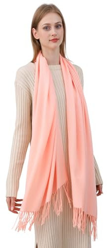 Best World 4 Yu Damen Schal One size Gr. One size, lachsfarben