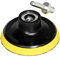OxoxO Bandeja de pulido con adaptador de taladro M10,3 pulgadas/80mm gancho y bucle soporte almohadilla lijadora orbital pulidora almohadilla de lijado