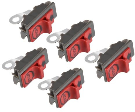 Cancanle 5 Pezzi Interruttore per Husqvarna 395 394 345 340 336 288 281 272XP 272 268 266 61 36 41 50 51 55 Motosega