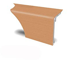 HZ SLF 2000 - Sockelleiste [Buche Hell] (2 Meter Sockelleiste)