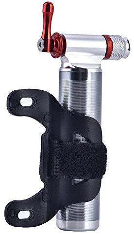 Bicycle CO2 Pump, Portable Mini Aluminum Alloy Bike Tyre Inflator Compatible with Presta & Schrader Valve Cycling Pump Accessory Cycling Bicycles And Spare Parts