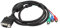 N/A 1.5M 5Ft VGA 15 pin maschio a 3 RCA maschio PC/TV connettore cavo video