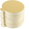 Alvinlite Planches à gâteaux Rondes en Mousse Papier doré - Mini Planches à gâteaux, Base de Cupcakes, Plateau d'affichage à Dessert, sous-Verres en Papier jetables 100pcs