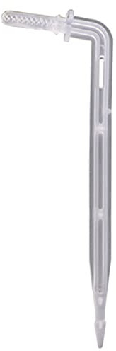 bzcemind Bewässerungssprinkler 3/8 Zoll 4-Wege-Wasserrohrverbinder 4/7mm bis 3/5mm Schlauchbogenpfeile Kreuz Absperrung,M-50PCS