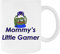 Mommys Little Gamer Ludwig Weißer Keramikbecher Für Kaffeetasse Für Tee