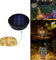 ULEMONDEE Solarleuchten, Ersatzteile, mit wasserdichter LED-Lichterkette für den Außenbereich, Solar-Gießkanne und hängende Laternen, Warmweiß (8 cm, 1 Stück)