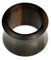Fly Style Flesh Tunnel Ohr Plug aus Holz - Ebenholz Piercing Schmuck, Grösse:10 mm (Paar)