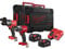 Milwaukee M18FPD3 & M18FMTIW2F12 Combi Drill & 1/2 Impact Wrench Kit M18FPP2F3-502X
