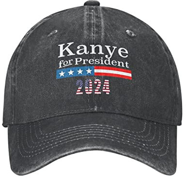 452 Schirmmütze Kanye 2024 Für Präsident Basecap Sonnenschutz Pferdeschwanz Kappe Atmungsaktiv Schirmmütze Für Running Damen Outdoor