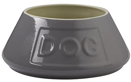 Mason Cash Gamelle pour Chien 21 cm sans basculement Gris