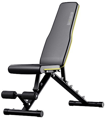 Hantelbank Einstellbare Krafttraining Neigung Abnehmen Ganzkörper-Workout Faltbare Übungsbank Für Home Gym