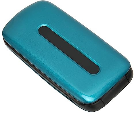 Airshi Téléphone à Clapet déverrouillé 1200mAh Extérieur (Prise UE) Bleu