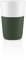 Eva Solo Cafe Latte mug set de 2, porcelaine, silicone, Emerald Green, 360 ml