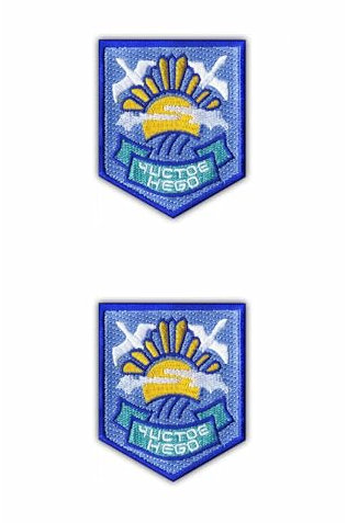 Set mit zwei – Stalker – Clear Sky – Aufnäher – bestickter Aufnäher/Abzeichen/Emblem
