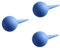 SOLUSTRE 3st Luftgebläsefilter Der Kamera Luftzerstäuber Birne Staubwedelgebläse Pflege Duster Squeeze-ball Staubgebläse Für Kamera Kameraobjektiv Linsengebläse Saugball Mann Blatt Rechner