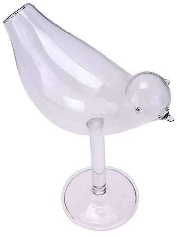 TOPBATHY 1pc Cocktail Drinking Cup Martini Party Glasses Clear Flower Vase Clear Glass Vases Glass Cups Martini Glasses Hydroponic Vase Glass Goblet Artistic Vase Novelty Mousse Cup Crystal
