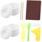 BESTonZON 1 Set Ceramic Repair Kit Repair Kit for Fiberglass Bathtub Repair Kit Dish Pan for Sink Odorless Bathtub Paint Acrylic Repair Kit Tile Ceramic Paste White Toilet Crystal Particles