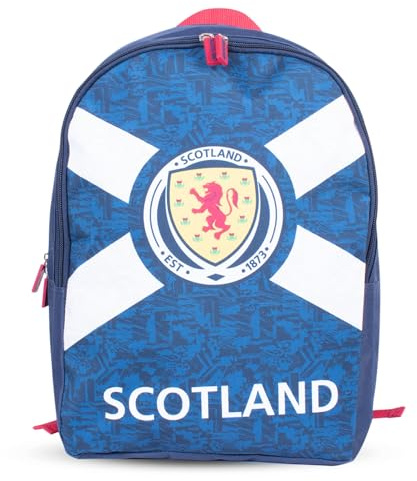 Hy-Pro Offiziell lizenzierter schottischer FA Rucksack – leicht, Rucksack, Merchandise, tolle Geschenkidee, mehrfarbig, Einheitsgröße, Klassisch