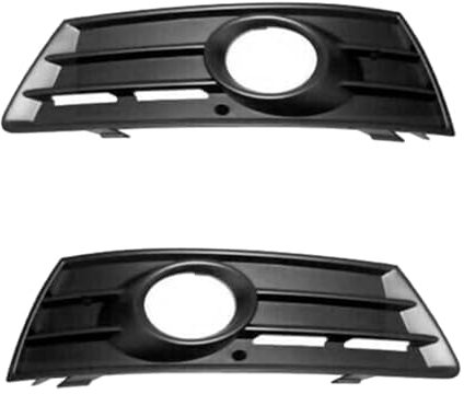 ASKKLP Auto Nebelscheinwerfer Kühlergrill für VW Passat CC 2008 2009 2010 2011 2012, Auto Nebelscheinwerfer Gitter Auto Front Lower Bumper Grille Auto Styling Zubehör
