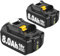 2 X18V Ersatzakku für Makita Akku 18V 8Ah BL1860 Ersatzakku für Makita Akku BL1850 BL1850B BL1860 BL1860B BL1840B BL1840 BL1830 BL1835 BL1845 194204-5 LXT-400 Werkzeugakku mit LED
