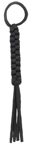 Asuinxurr Quadrat geflochtenes Messer Lanyard - Black