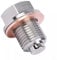 For M14x1 5 Oil Drain Screw and Copper Crush Washer Set for Effective Engine Protection
