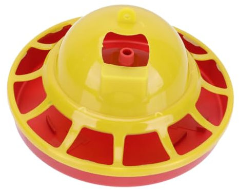 Toyvian Automatischer Geflügeltrinker Kükentränke Wasserspender Geflügelfutterautomat Futterbehälter Großem Fassungsvermögen Für Families Und Zoohandlungen