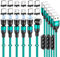 AUFU Magnet Ladekabel, Magnetisches Ladekabel [6Stück, 0.5m 1m 1m 2m 2m 3m], USB C Magnet Kabel 360° und 180° Drehbar kabel Magnetisch mit Micro USB/Type C für Smartphone