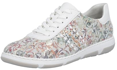 Rieker Damen 42408 Schnürschuhe Mehrfarbig 41