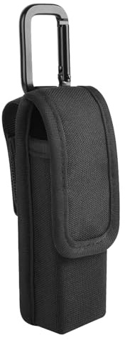 Xxerciz Tactical Flashlight Holster for OLIGHT Arkfeld Pro EDC Flat Flashlight, Nylon Flashlight Pouch Holder with Carabiner Duty Belt MOLLE Torch Carrying Case for Outdoor