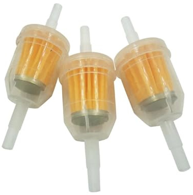 1-6Pcs 6MM-8MM Auto Öl Rohre Inline Kraftstoff Fit for Kleine Motor Rasenmäher Motorrad Zubehör(3Pcs)