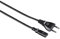HAMA Cavo alimentazione spina EURO/IEC 320 C7 F (bipolare), 1,5 metri, nero, 1 stella